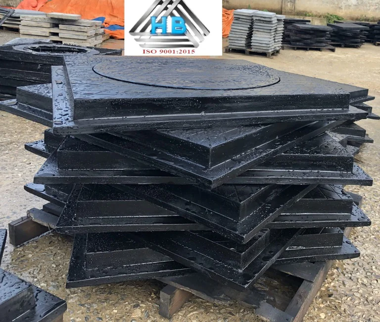 Manhole covers and trash grates installed in Bình Định