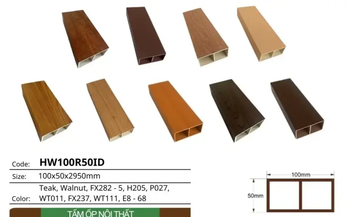 Hộp Composite 60×120 – Giải pháp hoàn hảo cho không gian sống