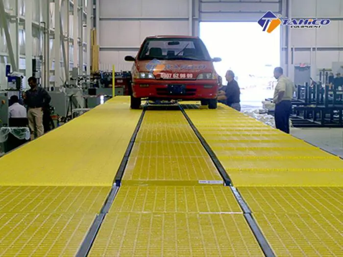Tấm sàn grating composite FRP – Giải pháp sàn công nghiệp bền nhẹ, chống ăn mòn vượt trội