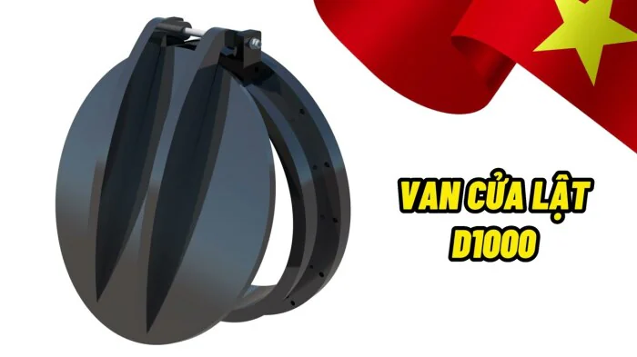 Phân tích cấu tạo Van cửa lật HDPE