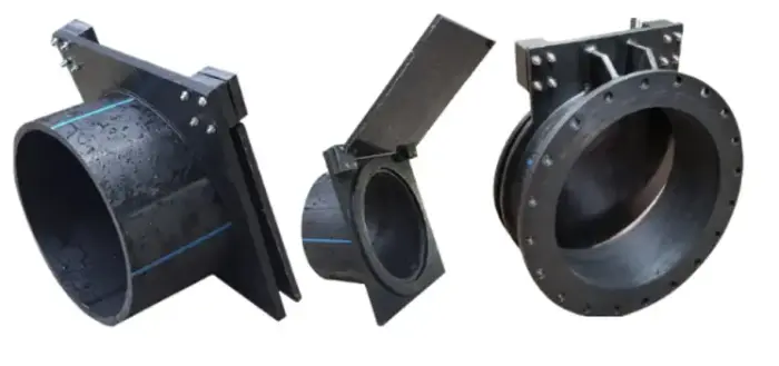 Phân tích cấu tạo Van cửa lật HDPE