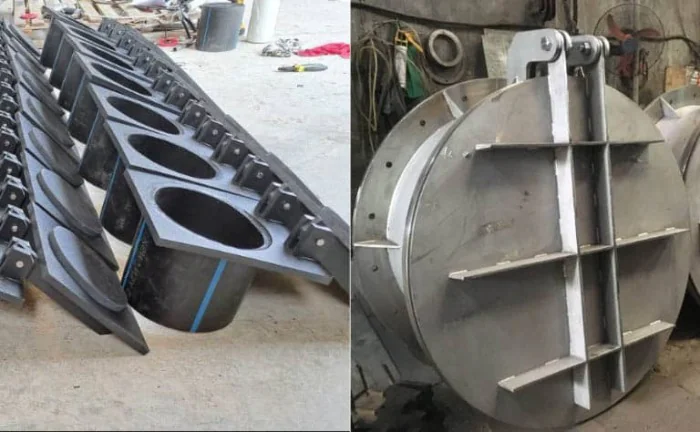 Van cửa lật ngăn triều – Giải pháp bảo vệ vùng ven sông và biển khỏi ảnh hưởng của thủy triều