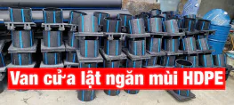 Van cửa lật HDPE  - Van Cửa Lật Ngăn Mùi - Van Cửa Lật Chặn Nước