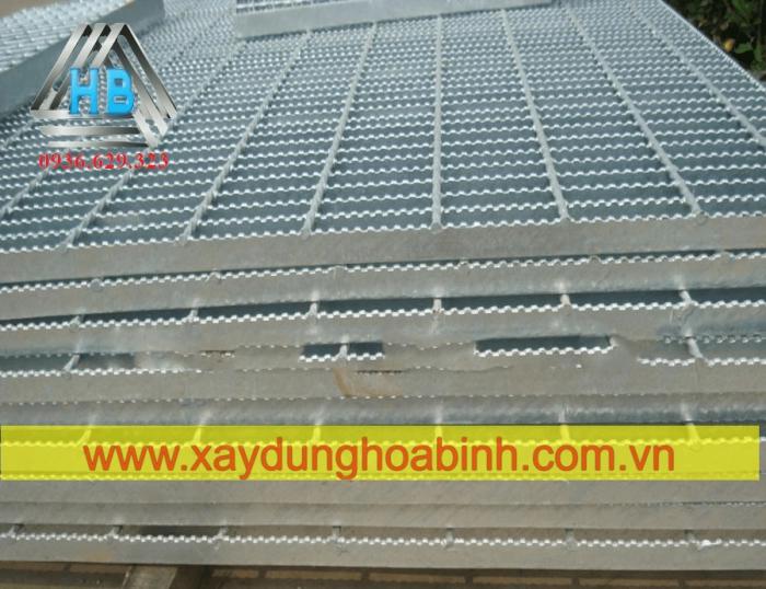 Sàn Grating Mạ Kẽm 1100 ×500